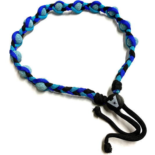 Atlantick Lava Bead Dog Collar & Hair Band