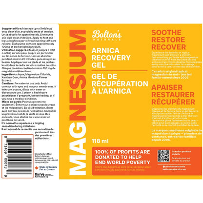 Magnesium Arnica Recovery Gel