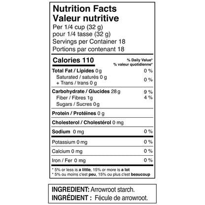 Arrowroot Starch GF