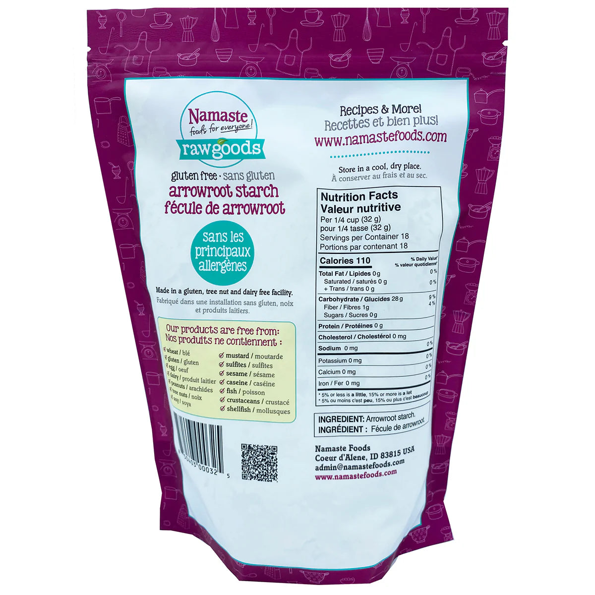 Arrowroot Starch GF