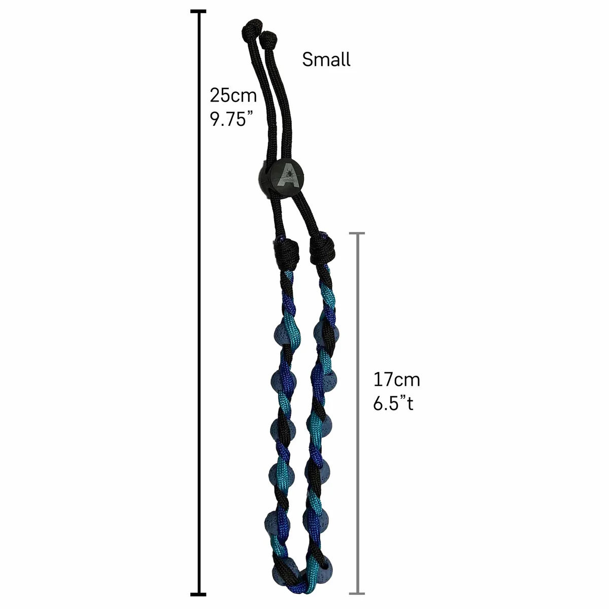 Atlantick Lava Bead Dog Collar & Hair Band