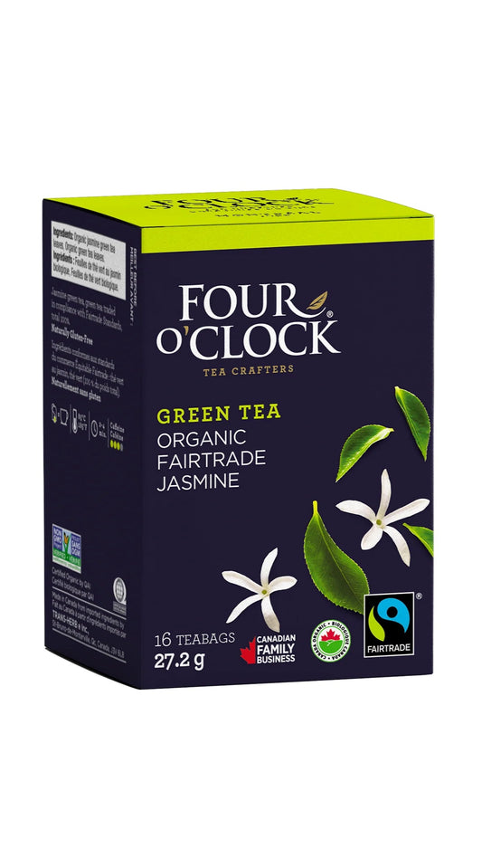 Four O'Clock Green Tea Jasmine (Org) (FT)