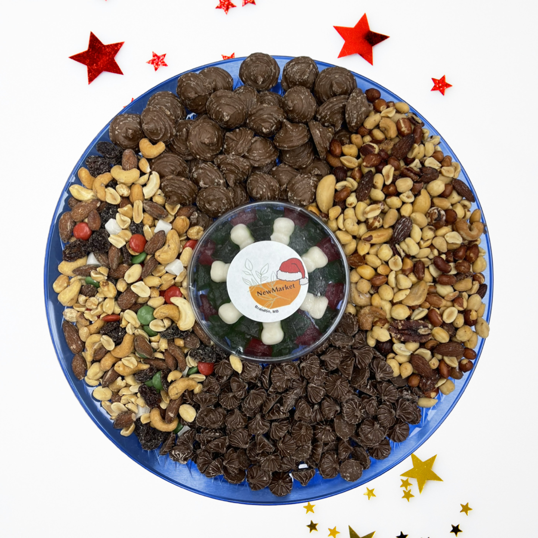 Gift Tray - Favourite Chocolate, Nut, & Candy 14"