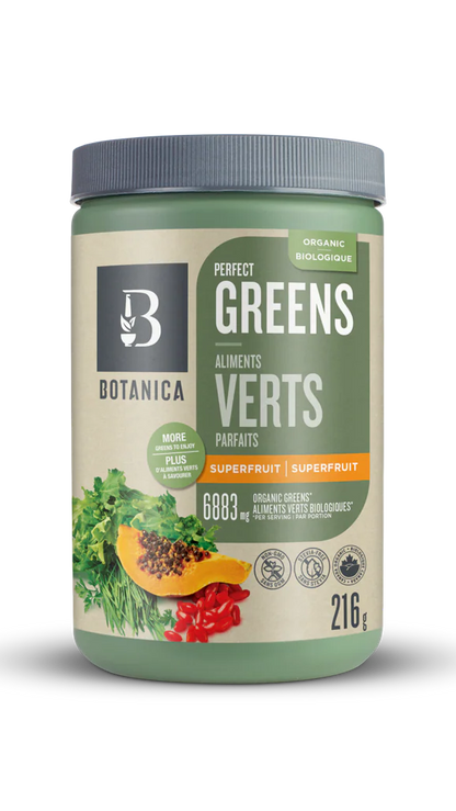 Botanica Perfect Greens, Superfruit (Org)