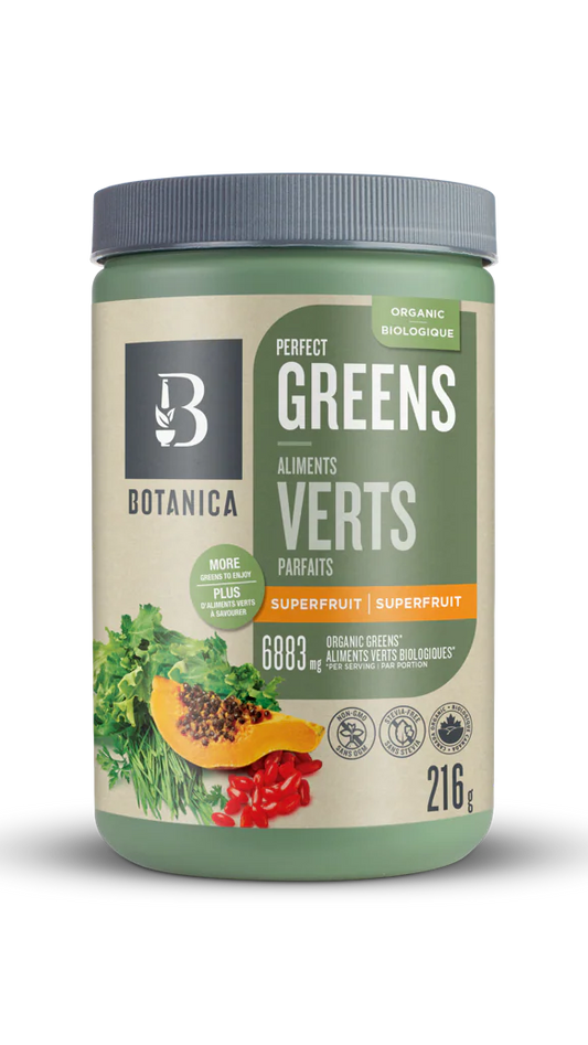 Botanica Perfect Greens, Superfruit (Org)