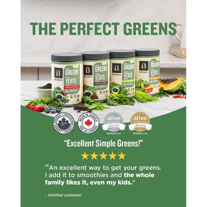 Botanica Perfect Greens, Superfruit (Org)