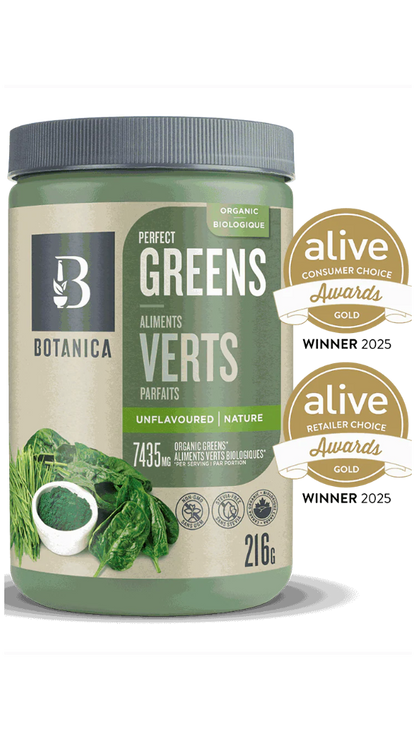 Botanica Perfect Greens, Unflavoured (Org)