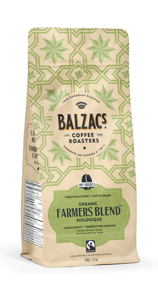 Balzacs Coffee Organic Farmers's Blend 340g