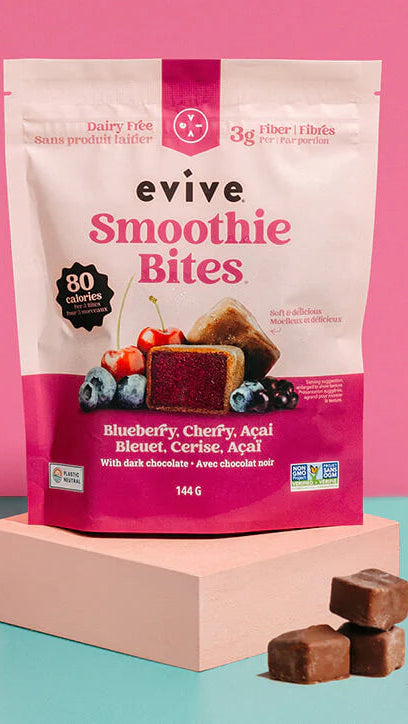 Smoothie Bites Blueberry, Cherry, Açaí *FROZEN*