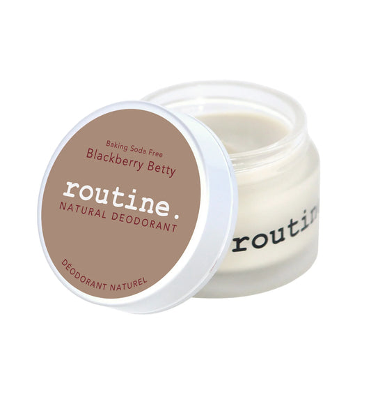 Routine Cream Deodorant Blackberry Betty, Baking Soda Free