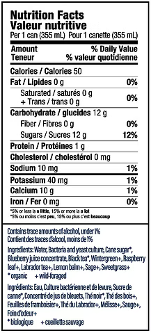 Prism Kombucha Boreal Blueberry *REFRIGERATED*