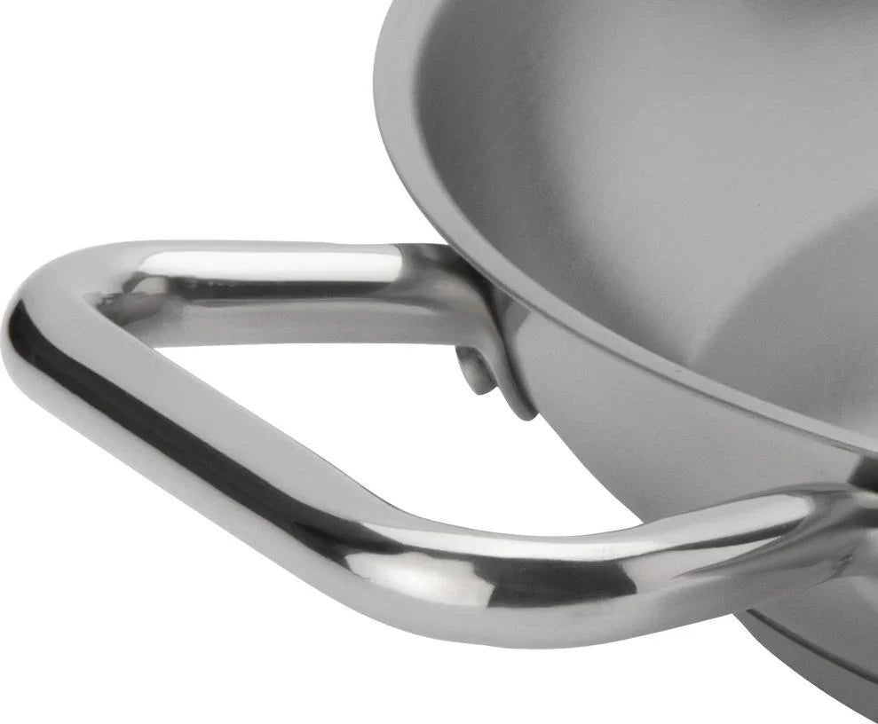 Elements Stainless Steel Fry Pan, 12.5"