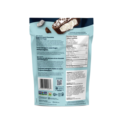 Chocxo Dark Chocolate Coconut Cups (Org)