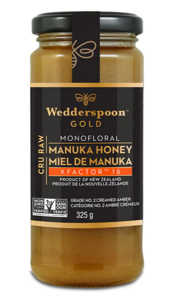 Raw Manuka Honey KFACTOR 16 - 325g Glass