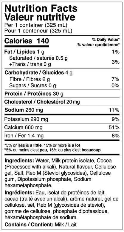 BioSteel Protein Milkshake Chocolate