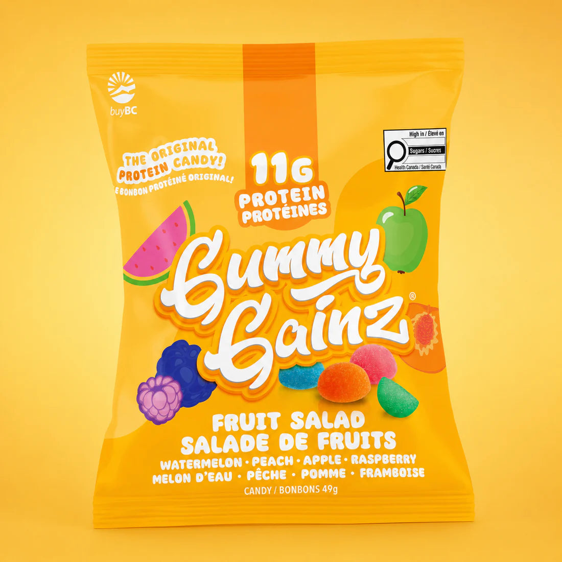 Gummy Gainz Fruit Salad Protein Gummies