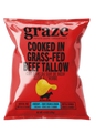 Graze Cheddar & Sour Cream Chips, Cooked in Tallow