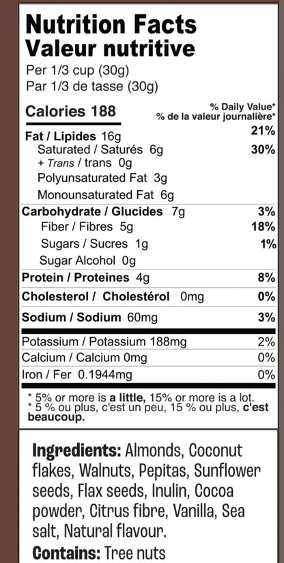 Farm Girl Chocolate Granola (GF) Keto