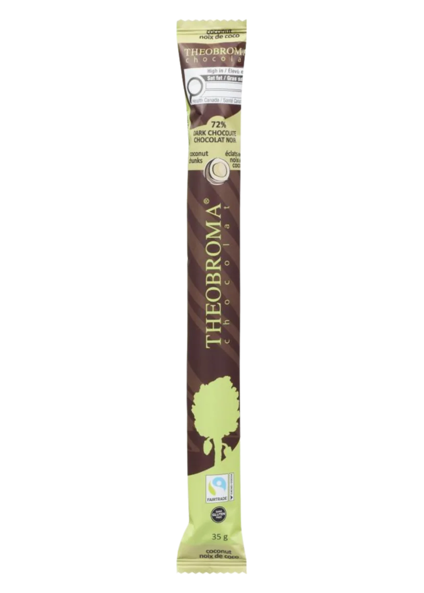 Dark Chocolate Bar with Coconut