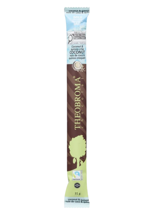 Milk Chocolate Bar with Coconut & Crispy Quinoa