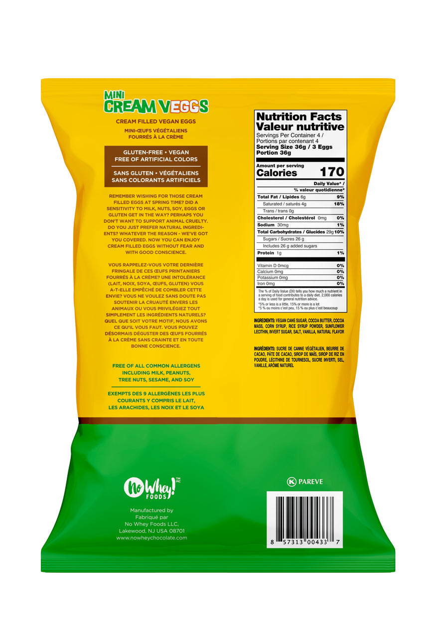 No Whey Foods Mini Cream vEggs (V)