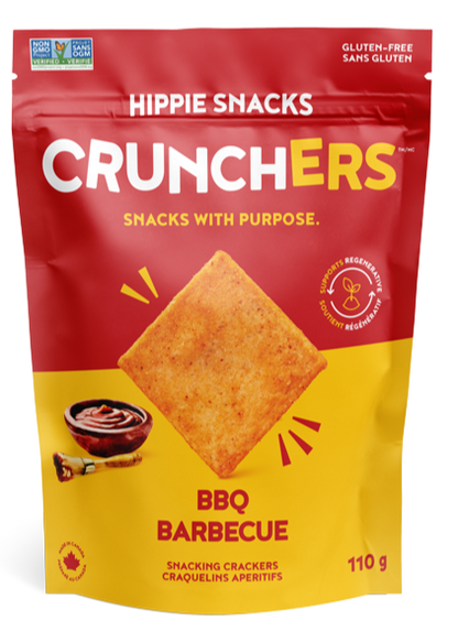 Hippie Snacks Crunchers BBQ