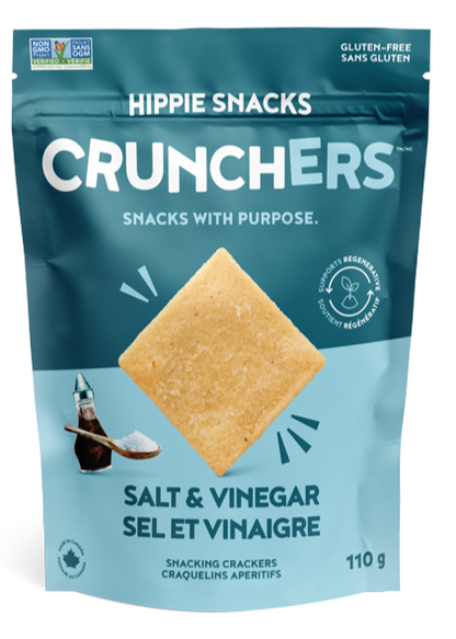 Hippie Snacks Crunchers Salt & Vinegar