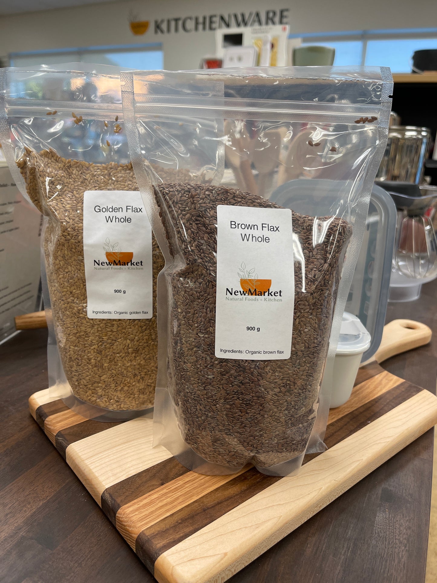 Flaxseed, Whole - Gold or Brown ORGANIC & LOCAL