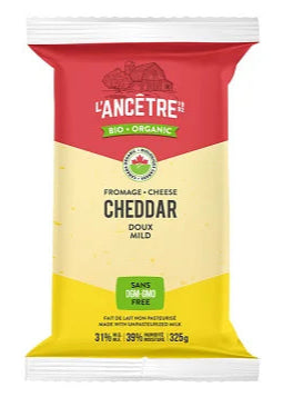 Cheese - Cheddar Mild, Organic *REFRIGERATED*