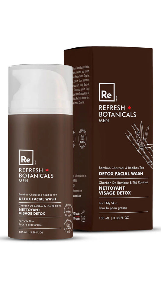 Refresh Botanicals Men Detox Facial Wash