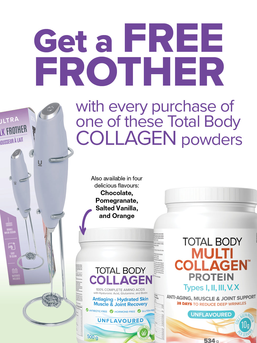 Total Body Collagen Ultra Frother