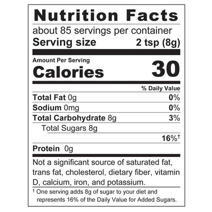 Dark Brown Sugar, Organic & Fairtrade