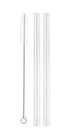 Enviro Glass Smoothie Straw 10" Straight, 2-Pack