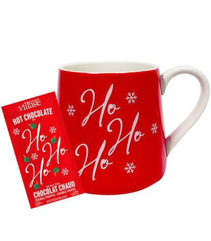 Hot Chocolate Gift Set - Ho Ho Ho Mug