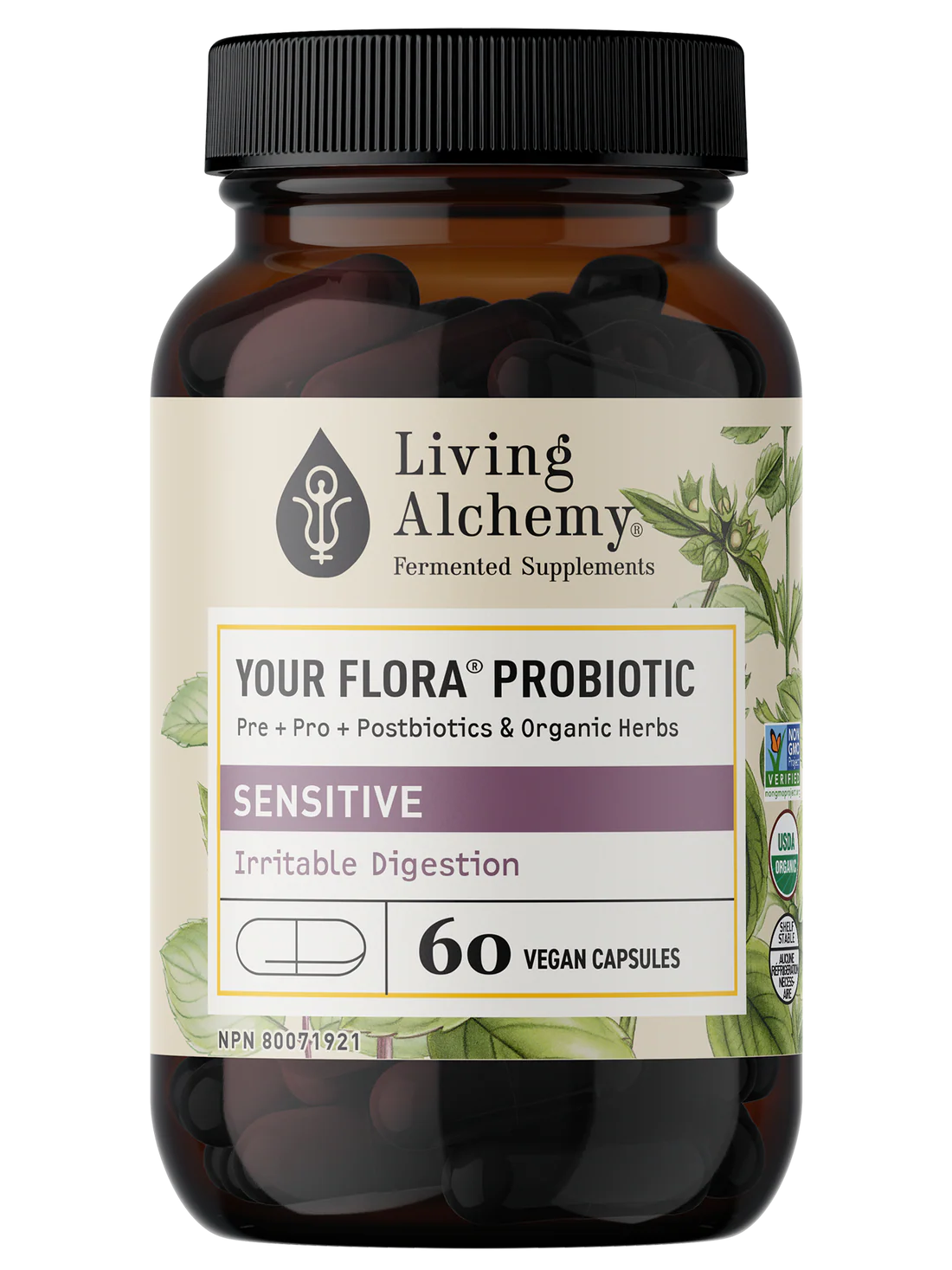Your Flora Probiotic SENSITIVE 60 Capsules