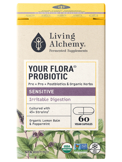 Your Flora Probiotic SENSITIVE 60 Capsules
