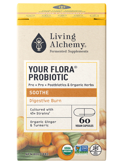 Your Flora Probiotic SOOTHE 60 Capsules