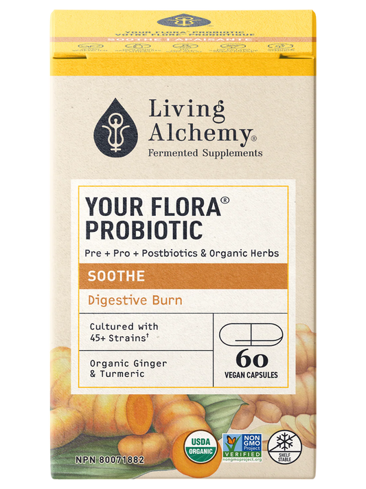 Your Flora Probiotic SOOTHE 60 Capsules