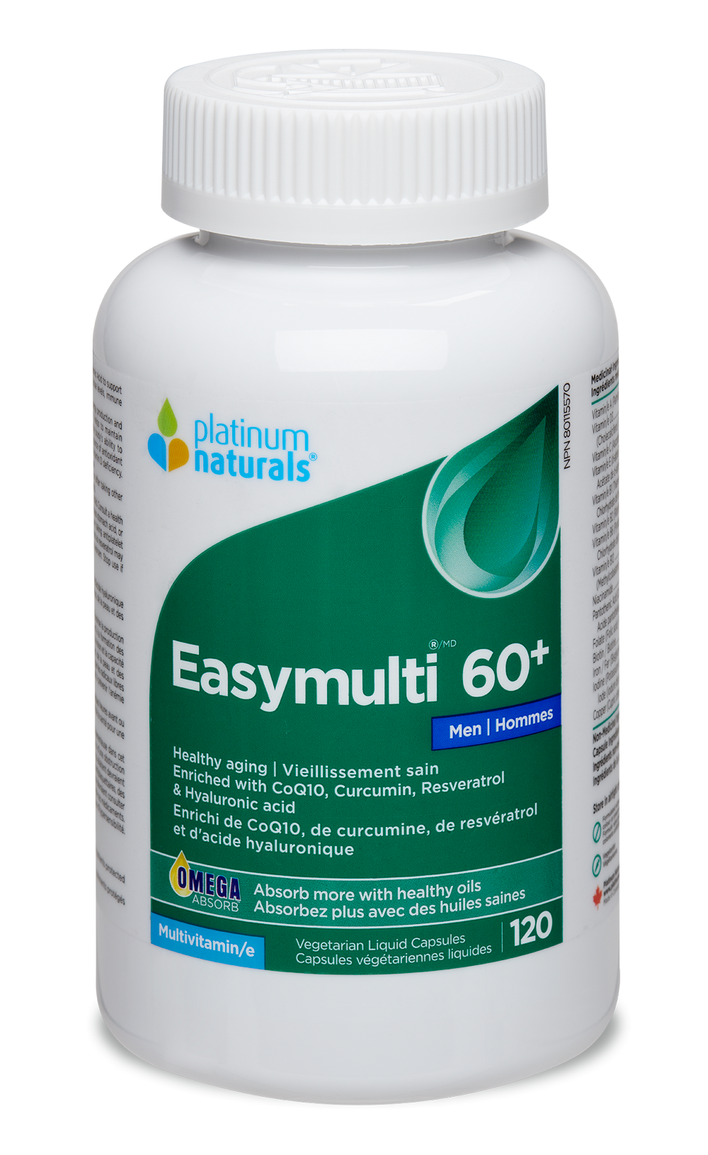 EasyMulti® 60+ Men's Multivitamin - 2 sizes available