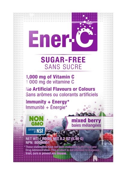 Ener-C Multivitamin Drink Mix, Sugar Free Mixed Berry