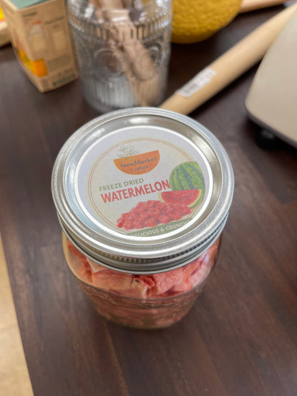 Watermelon Chunks, Freeze-Dried