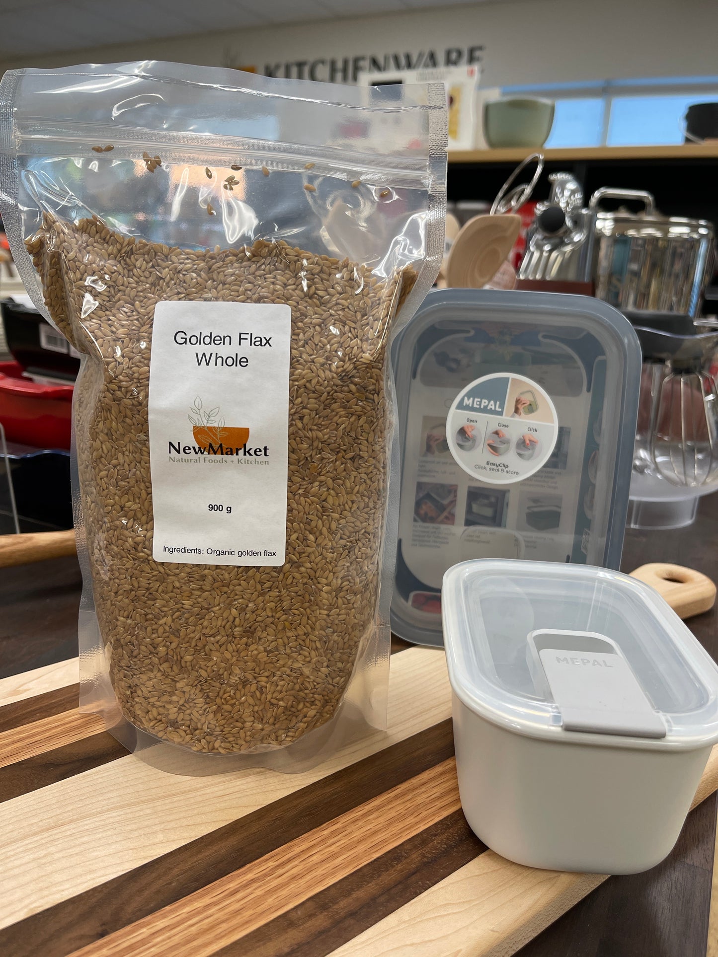 Flaxseed, Whole - Gold or Brown ORGANIC & LOCAL