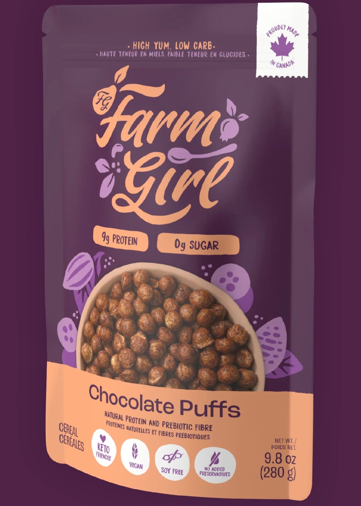 Farm Girl Chocolate Puffs (GF) Keto