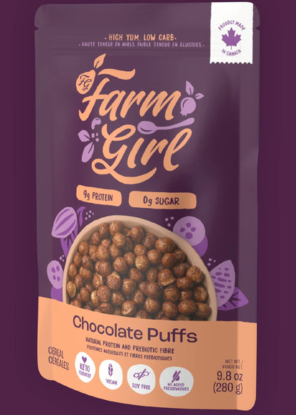 Farm Girl Chocolate Puffs (GF) Keto