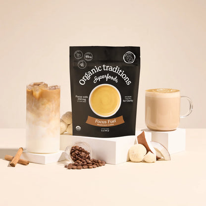 Focus Fuel Instant Mushroom Coffee, Organic