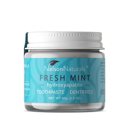 Nelson Naturals Fresh Mint Toothpaste with Hydroxyapatite