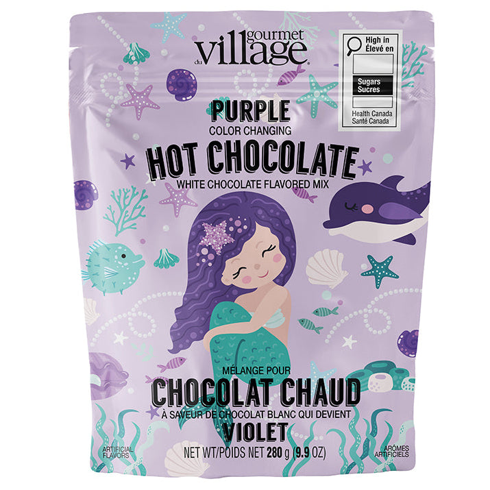 Hot Chocolate Mix Pouch - Mermaid Purple Cocoa