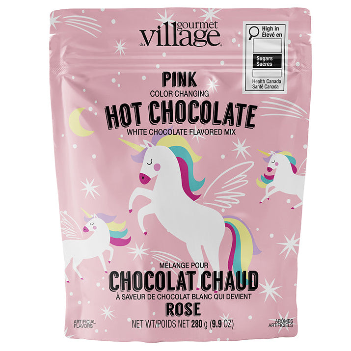 Hot Chocolate Mix Pouch - Unicorn Pink Cocoa