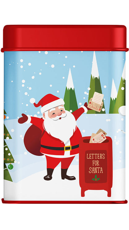 Hot Chocolate Keepsake Tin - Festive Santa