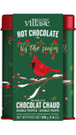 Hot Chocolate Keepsake Tin - Holly Berry Cardinal